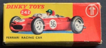 Dinky England Ferrari Rennwagen 1965 Originalkarton (6780)